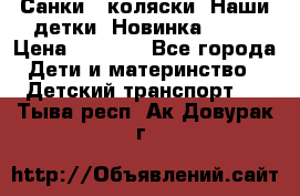 Санки - коляски “Наши детки“ Новинка 2017 › Цена ­ 4 090 - Все города Дети и материнство » Детский транспорт   . Тыва респ.,Ак-Довурак г.